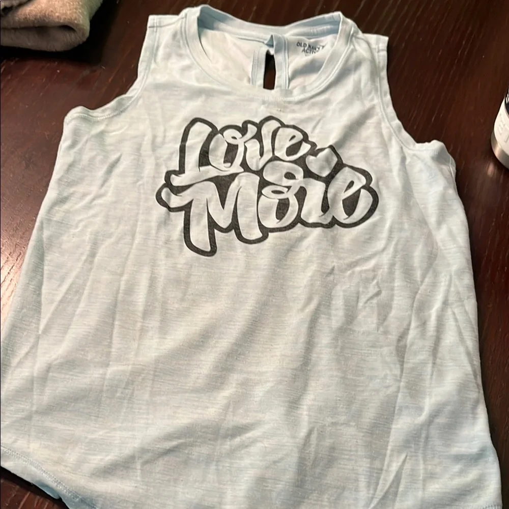 Old Navy Active Light Blue Tank Top